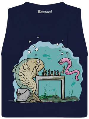 Zase neberou dámské tílko volné Navy