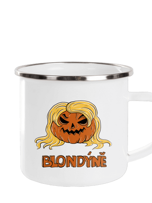 Blondýně plecháček White