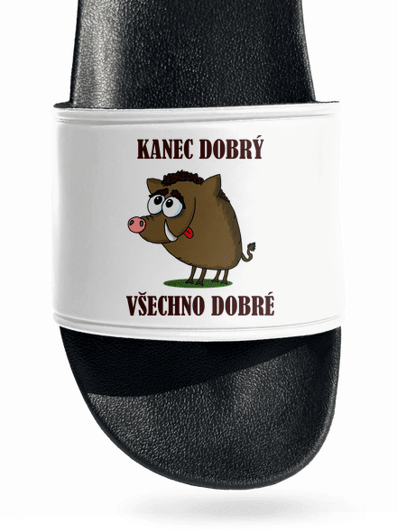Kanec dobrý pantofle White