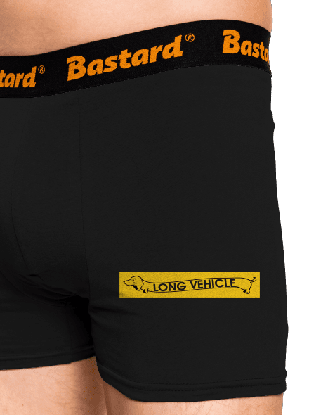 Long vehicle boxerky Black