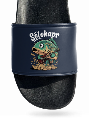 Sólokapr pantofle Navy