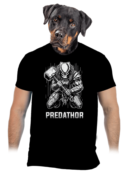 PredaThor a kladívko pánské tričko Black