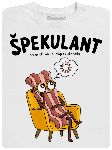 Špekulant pánské tričko White