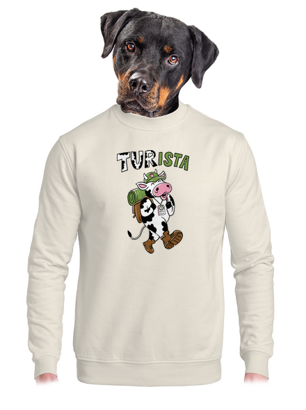 Tur na cestách unisex mikina bez kapuce Off White