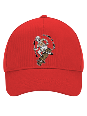 Starý, jak se cítím kšiltovka baseballka Classic Red