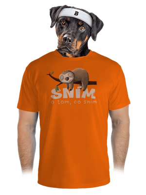 Sním o tom, co sním pánské sportovní tričko Neon Orange