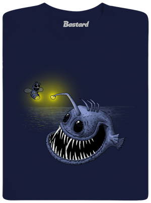 Světlo mého srdce pánské dlouhý rukáv Navy