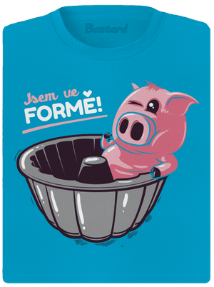 Ve formě dámské sportovní tričko Blue Atol