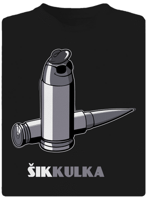 Šikkulka pánské sportovní tričko Black