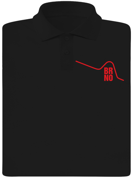 Brno pánská polokošile Black