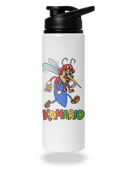 Komario lahev na vodu White