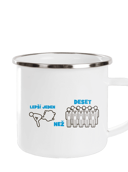 Jeden prd plecháček White