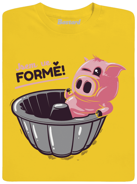 Ve formě pánské tričko Gold