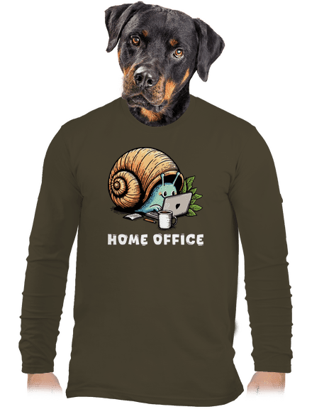 Šnekův home office pánské dlouhý rukáv Urban Khaki