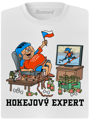 Hokejový expert dámské sportovní tričko White