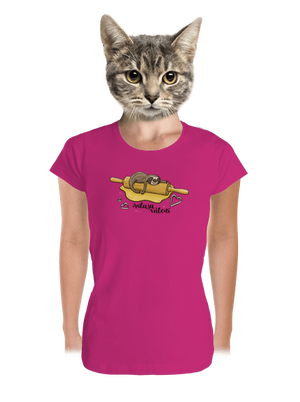 Miluju válení dámské tričko premium Magenta