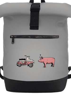 Praseta batoh Grey Marl