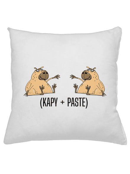 Kapy paste polštář White