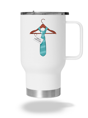 Nechci se vázat termohrnek White