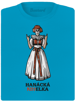 Hanácká Kisselka dámské sportovní tričko Blue Atol