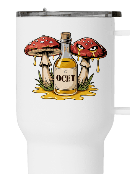 Houby s octem termohrnek White