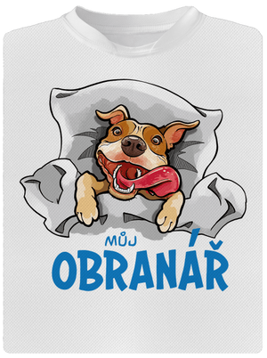 Můj obranář dětské sportovní tričko White