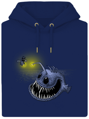 Světlo mého srdce unisex mikina premium Navy