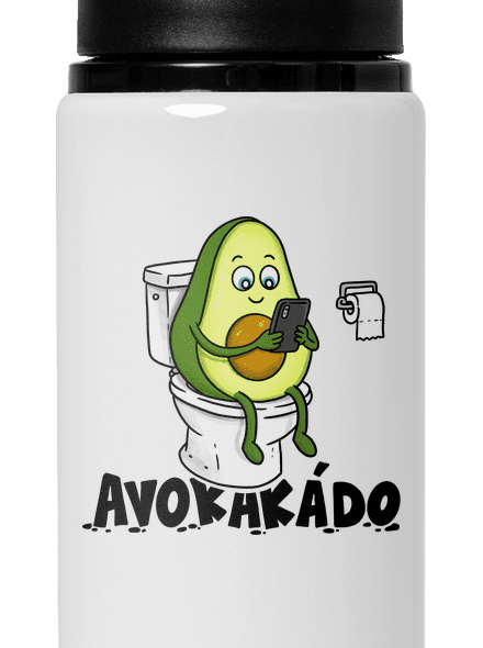 Avokakádo lahev na vodu White