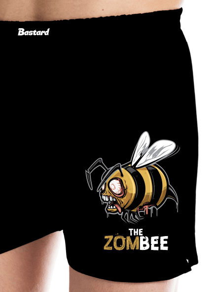 ZomBee - žlutá pánské trenky Black