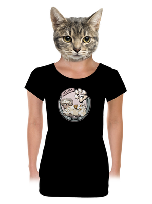 Psí horoskop: Beran dámské tričko s lemem Black