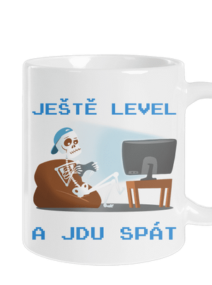 Ještě level klasický hrnek White