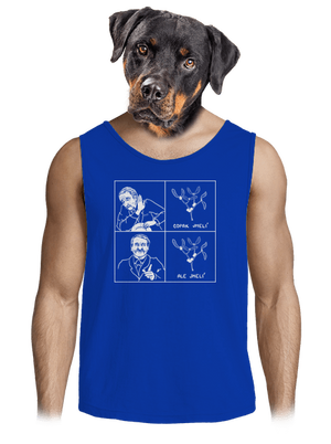 Cimrman: Copak jmelí pánské tílko Royal Blue