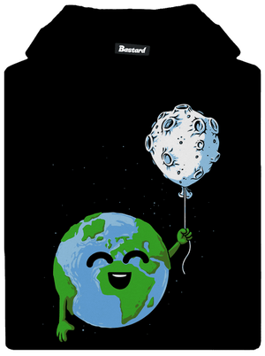 Balónek dětská mikina klokanka Black