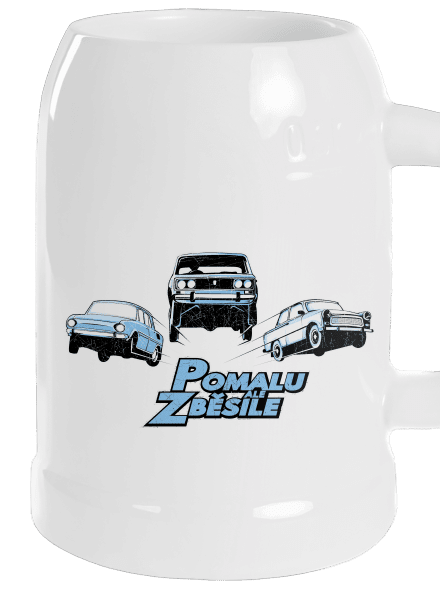 Pomalu ale zběsile půllitr White