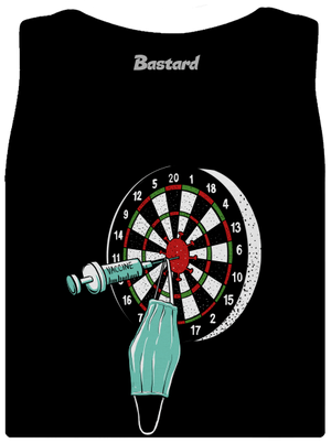 Zásah dámské tílko klasické Black