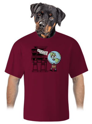 unisex tričko oversized