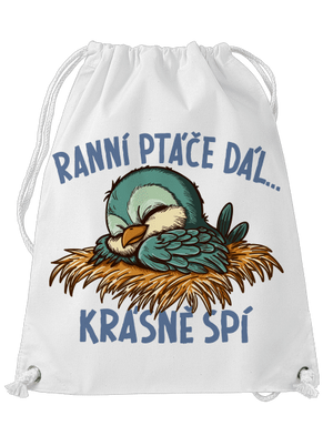 Ranní ptáče spí vak White
