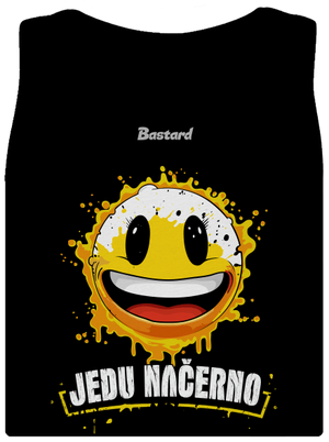 Jedu načerno dámské tílko klasické Black