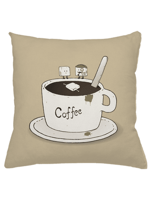 Kdo zabil cukřík? polštář Beige