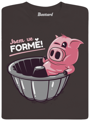 Ve formě pánské dlouhý rukáv Bear Brown