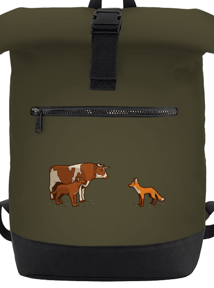 Vůl, pes a vulpes batoh Military Green