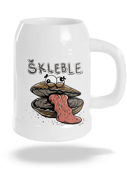 Škleble půllitr White