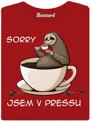 V pressu dámské tričko premium Red Mal