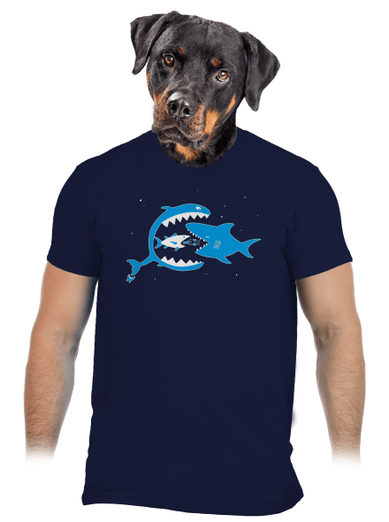 Rybky pánské tričko Navy