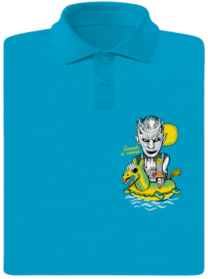 Summer is coming 2 pánská polokošile Blue Atol