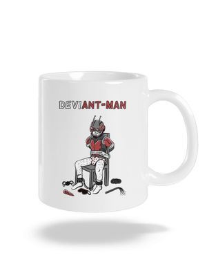 DeviAnt-man klasický hrnek White