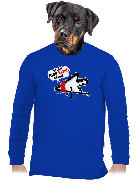 Klikař pánské dlouhý rukáv Royal Blue