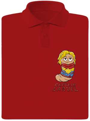 Captain Larvel pánská polokošile Red Mal