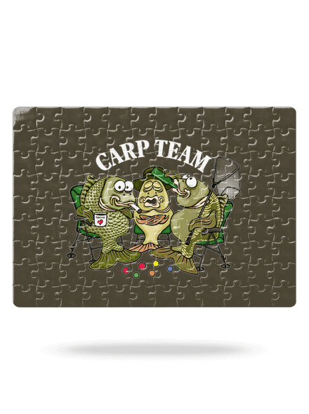 Carp Team puzzle White