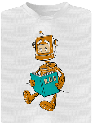 R.U.R. dětské sportovní tričko White